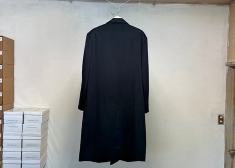 pure cashmere double long coat #D
