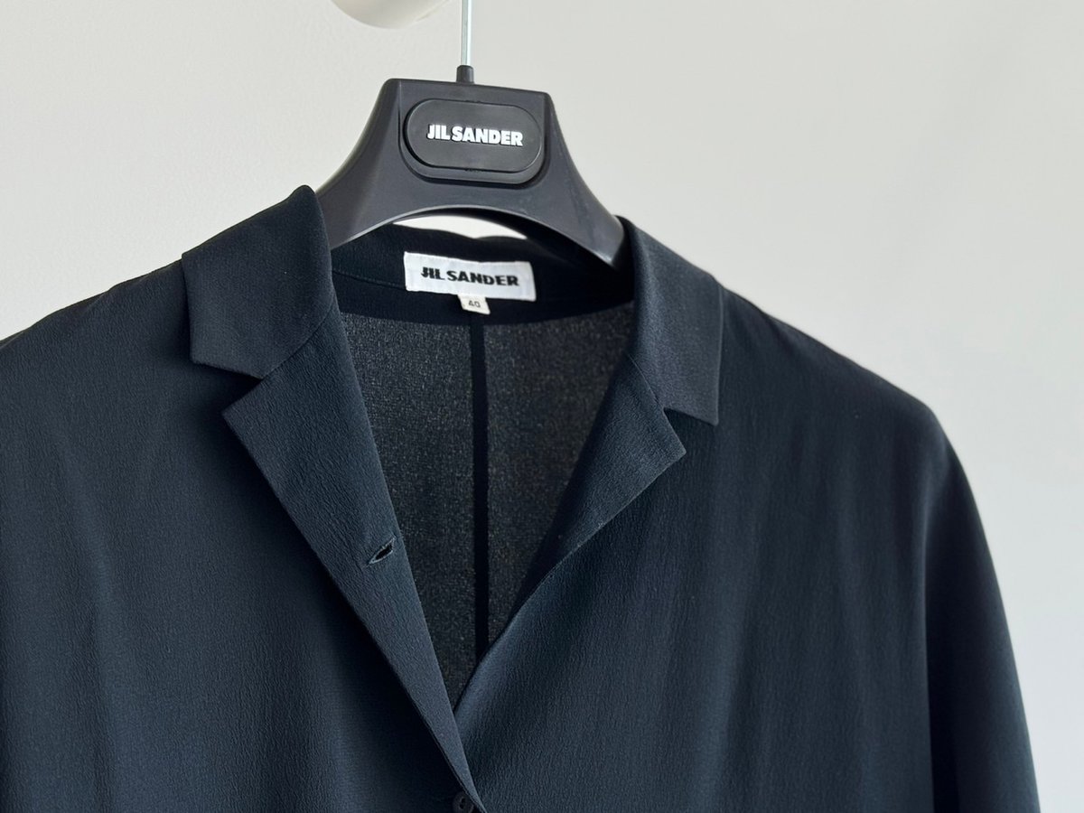 jilsander set up suit black