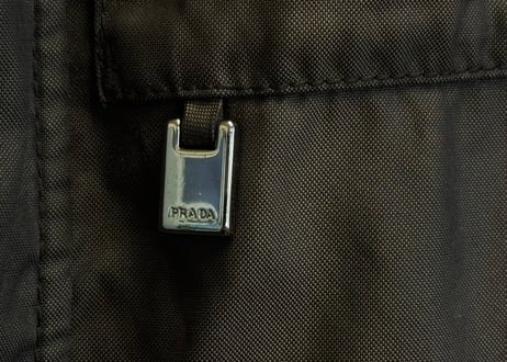 prada stand collar jacket