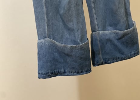 loewe 2020aw fisherman denim pants