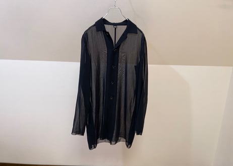 ys see-through long shirt dead stock
