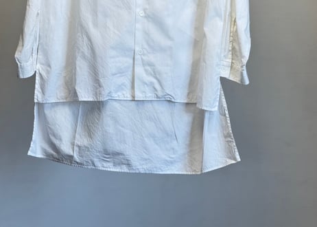 yohjiyamamot pour homme over size long shirt
