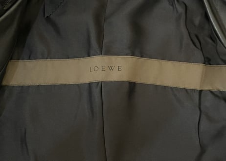 loewe leather jacket