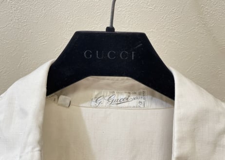 80s gucci linen shirt