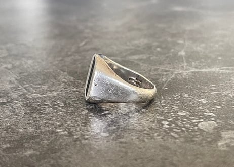 maison margiela signet ring