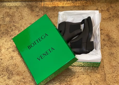 bottega veneta 2020aw heel boots dead stock 42 dark brown