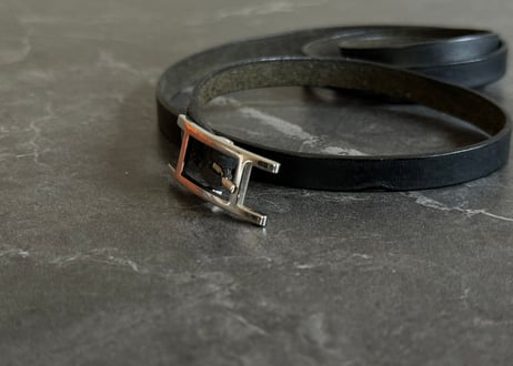 hermes leather bracelet "api"