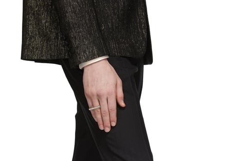 saint laurent paris 2021ss ring dead stock
