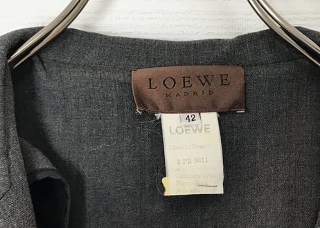 loewe cashmere wool long coat