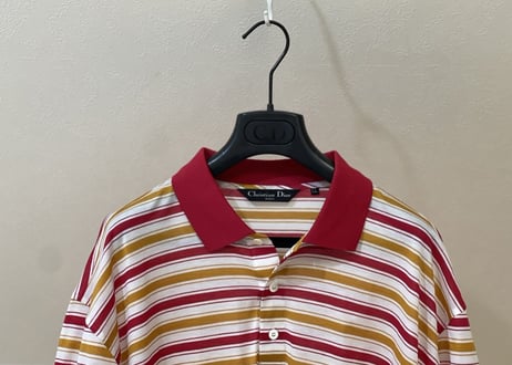 1980-90s christian dior over size polo shirt
