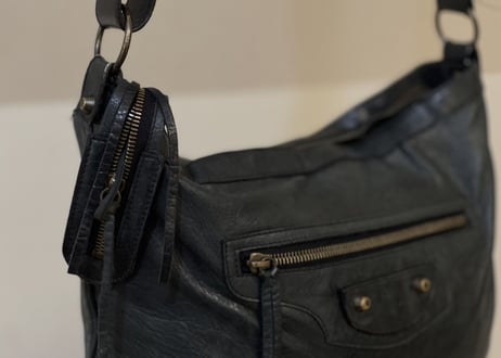 balenciaga leather bag