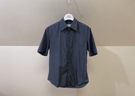 maison margiela 2018ss collar stitch shirt