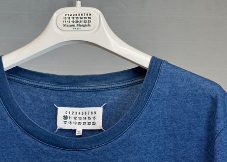 maison margiela blue tops