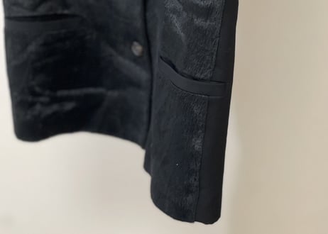 issey miyake cut off jacket