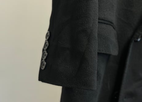 pure cashmere double long coat