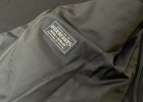 burberry double blazer "mohear wool"#1