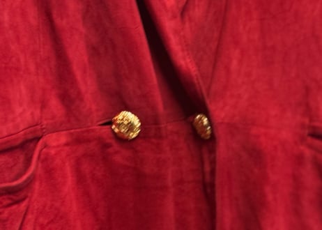 loewe double anagram leather jacket