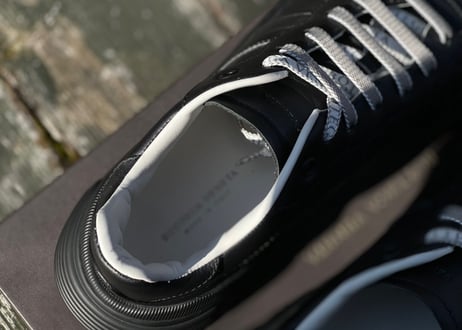 bottega veneta 2019aw leather sneakes black 41 dead stock
