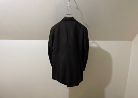 【setup special pick up】80-90s set up suit "brown stripe double"