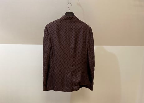 gucci silk jacquard jacket dead stock