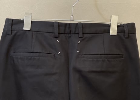 maison margiela 2017ss black pants
