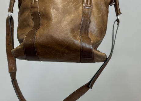 maison margiela leather shouder "sailor bag"