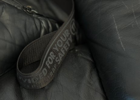 maison margiela glam slam leather shoulder bag