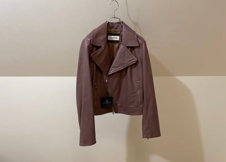 lanvin 2017aw leather jacket dead stock