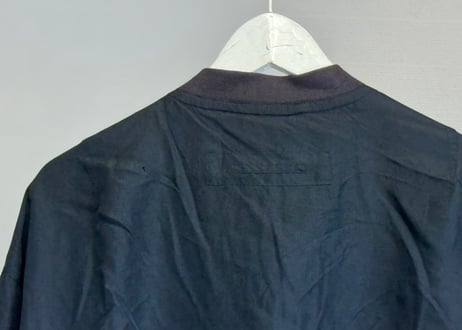 yves saint laurent ysl logo silk jacket