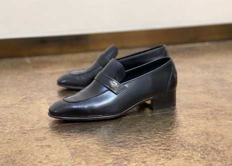 yves saint laurent heel leather shose UK7.5