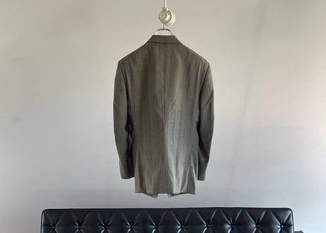 yves saint laurent check set up suit