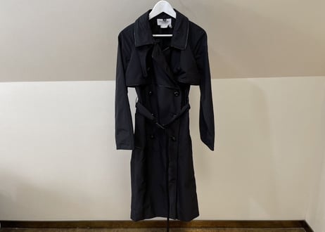 yves saint laurent rive gauche trench coat