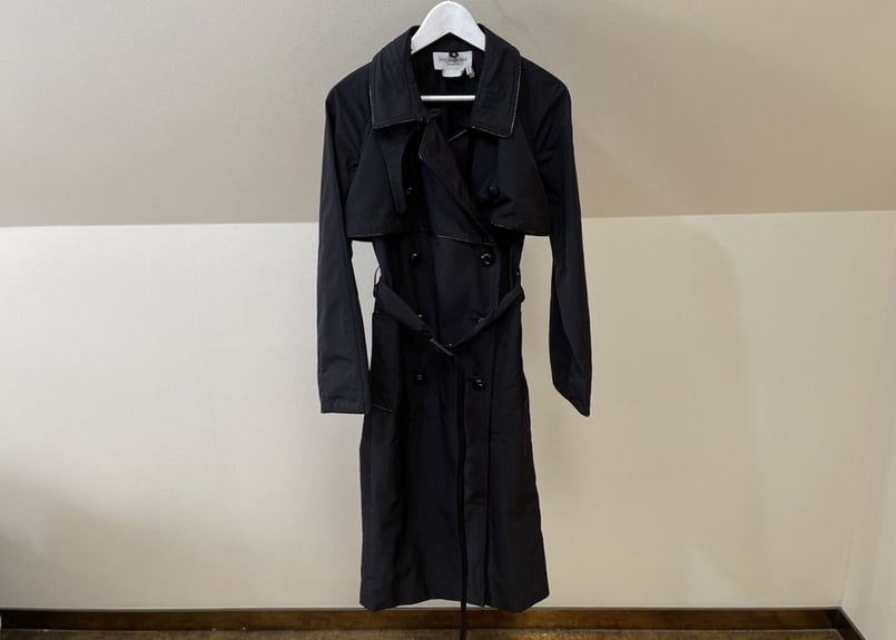 yves saint laurent rive gauche trench coat | we yves saint laurent rive gauche trench coat | we