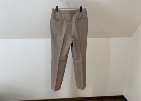 80s double set up suit beige