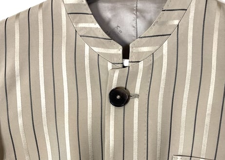 2019ss maison margiela stripe jacket dead stock