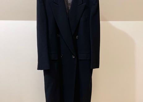 lanvin cashmere wool double chesterfield coat