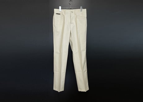 hermes summer corduroy pants white