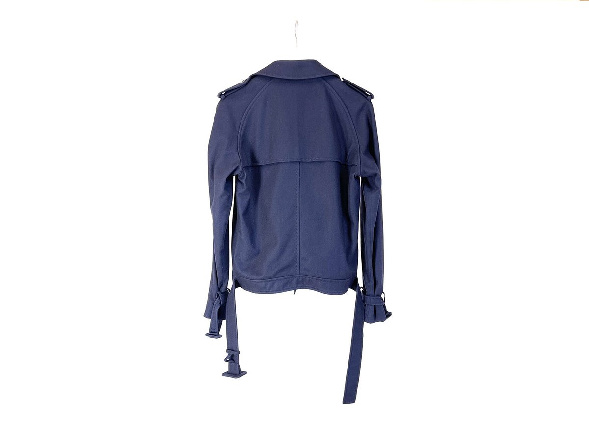 maison margiela short trench coat | weekend tokyo