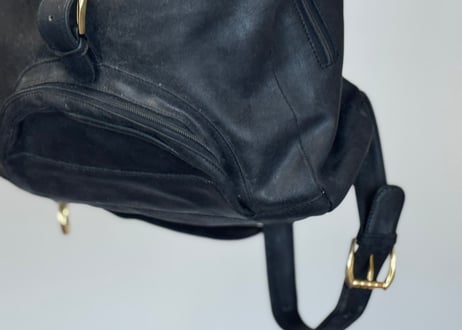 gianni versace "初期" leather back pack