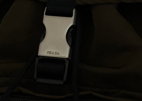 prada back pack