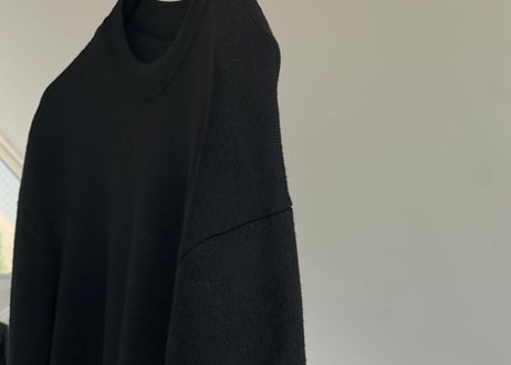 acne studios knit black
