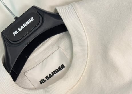 jilsander over size logo tops