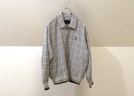 yves saint laurent check blouson