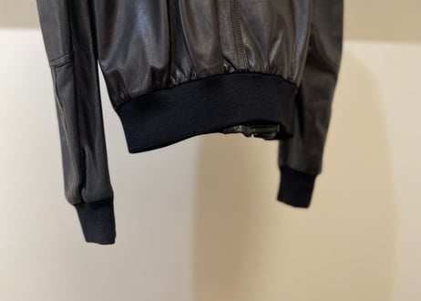 band of outsiders leather jacket