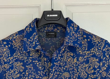 jilsander "総柄" shirt