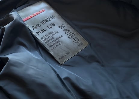 prada "中綿" goretex jacket