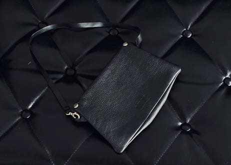 mm6 maison margiela leather shoulder bag