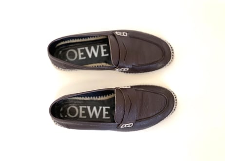 loewe espadrille loafers 42