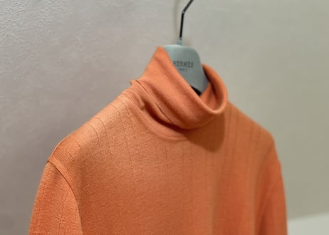 hermes orange knit