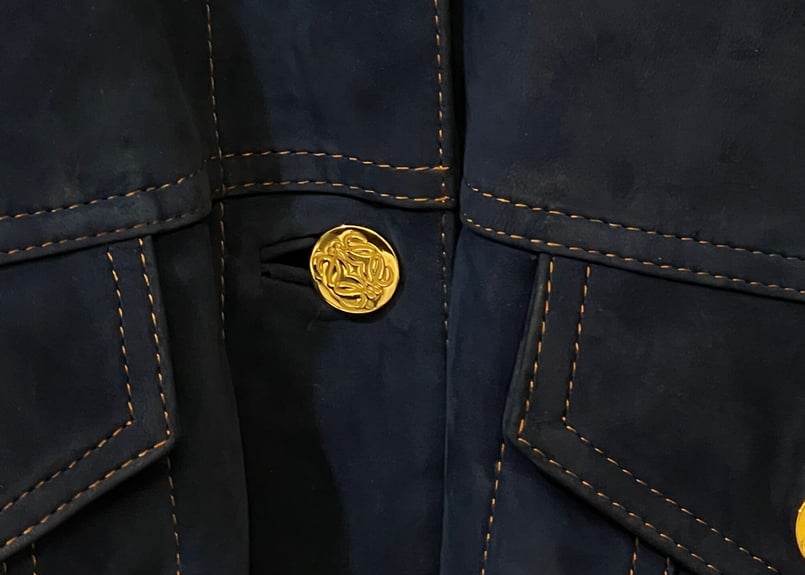 80s loewe leather jacket | weekend tokyo